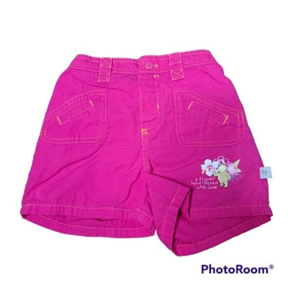 Vintage Classic Pooh Winnie The Pooh Pink Girls Shorts 5T